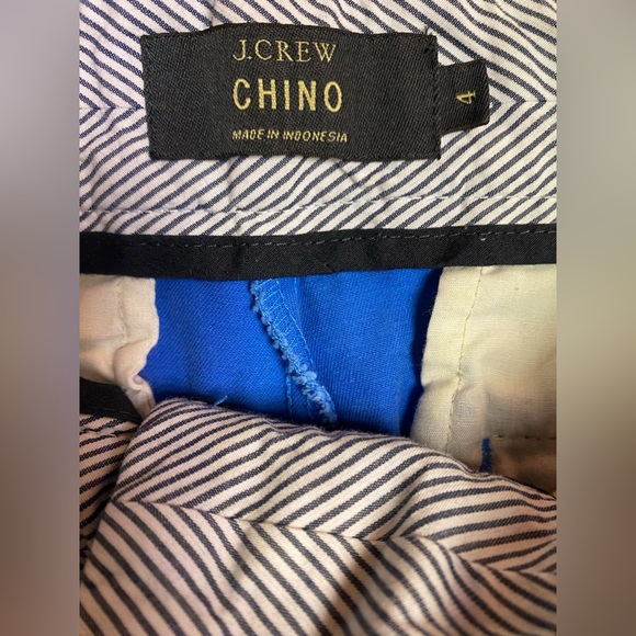 J.CREW WOMENS BLUE SHORTS SIZE 4 - Picture 4 of 5